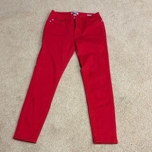 Judy Blue Bold Red Skinny Jeans